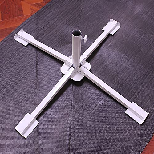 DHHVIC Portable Outdoor Regenschirm Standbasis, Gebraucht Für Strand Terrasse Angeln Regenschirm Stand Masse Stall Faltständer, Gebraucht Für 2,4-3,2 M Sonnenschirm Cover