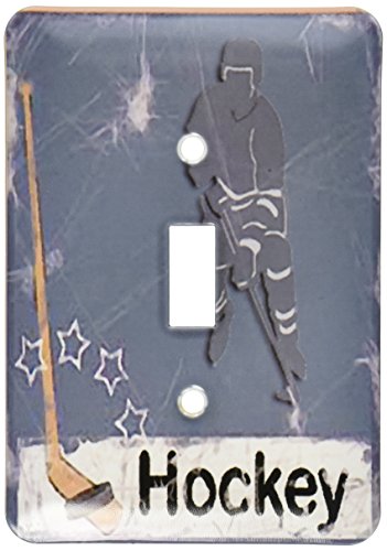 3dRose lsp_16310_1 " Hockey Player Toggle Switch