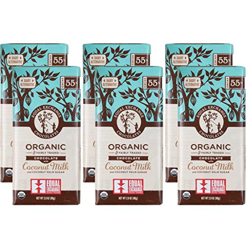 Equal Exchange Organic Chocolate with Coconut Milk (55% Cacao) (6)