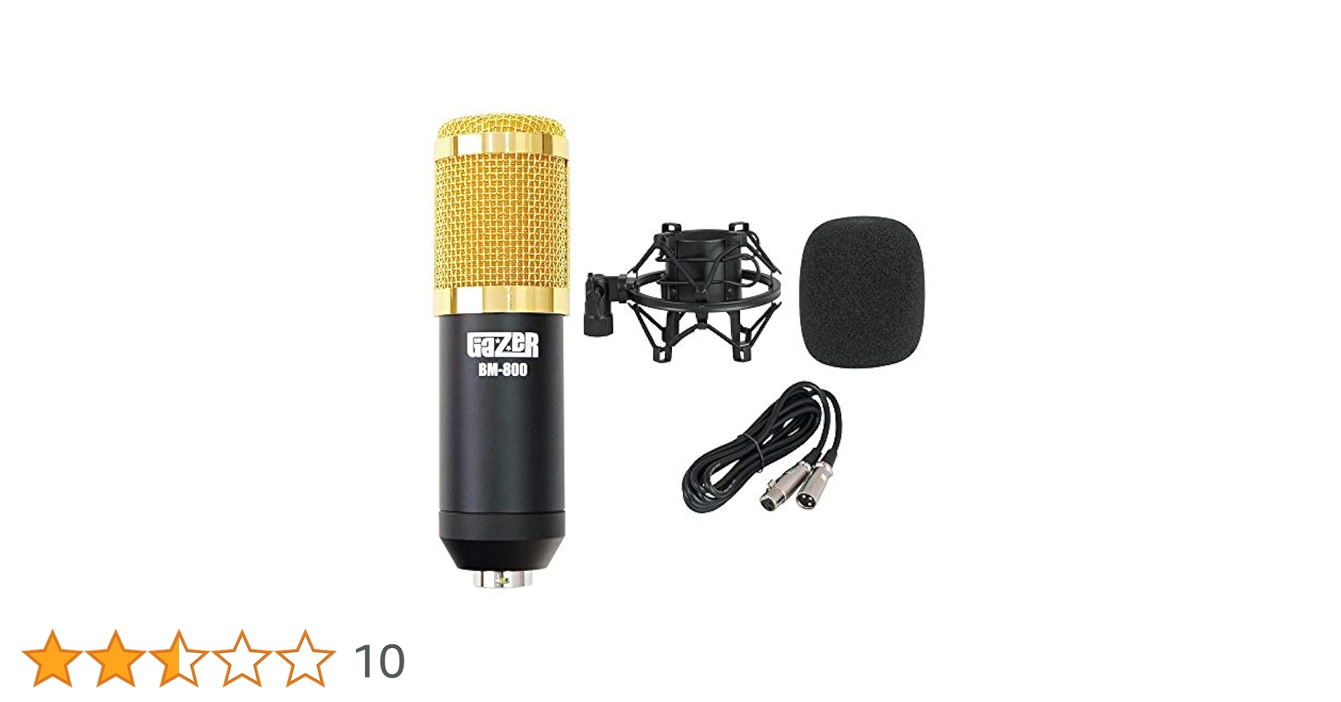 Amazon.co.jp: SD GAZER BM-800 Black コンデンサーマイク