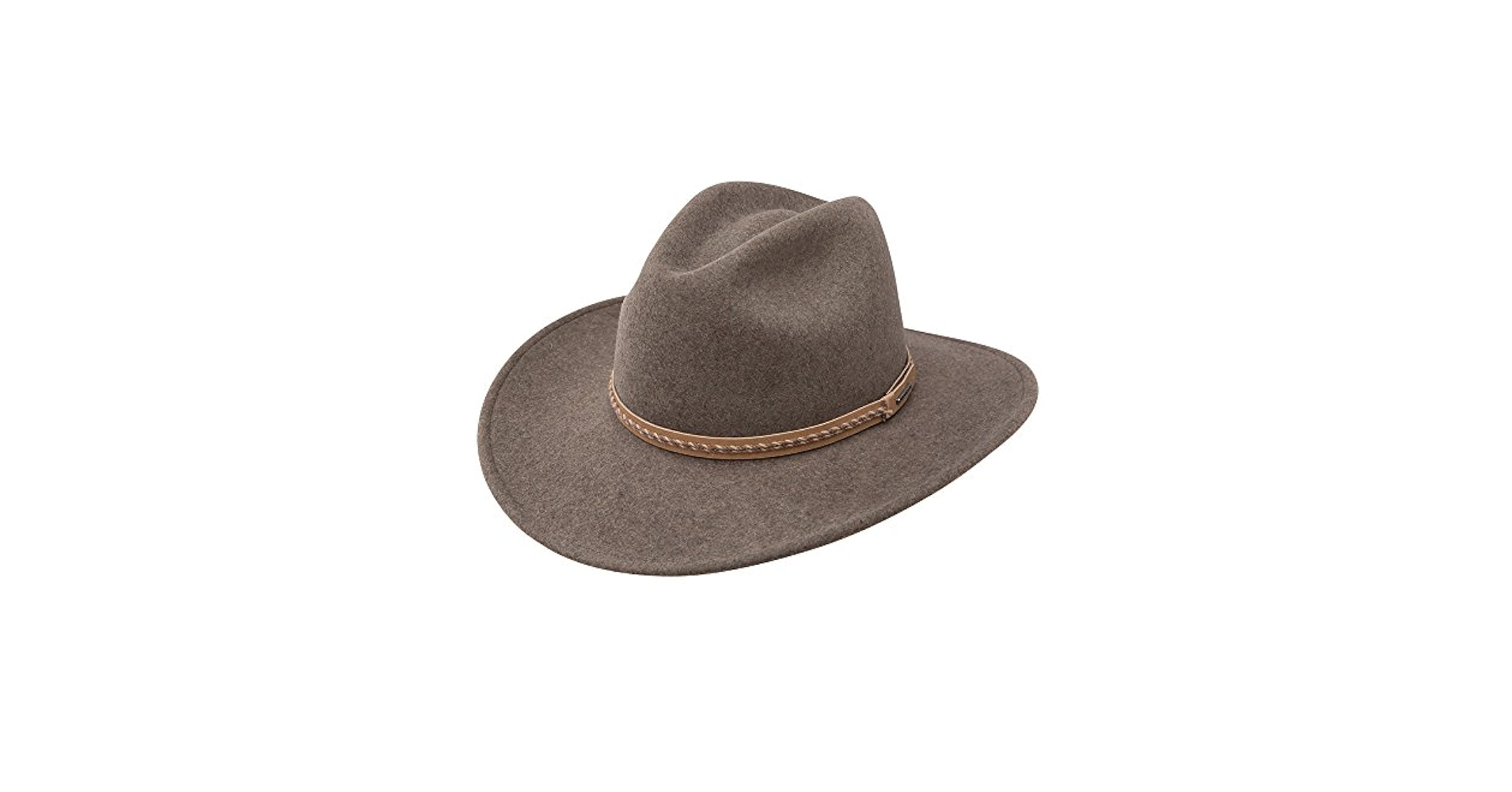 STETSON  JAW ウールハット 7 1/8 R Stetson and Dobbs SWGRBL-2132 Men's Grey Bull Cowboy Hat