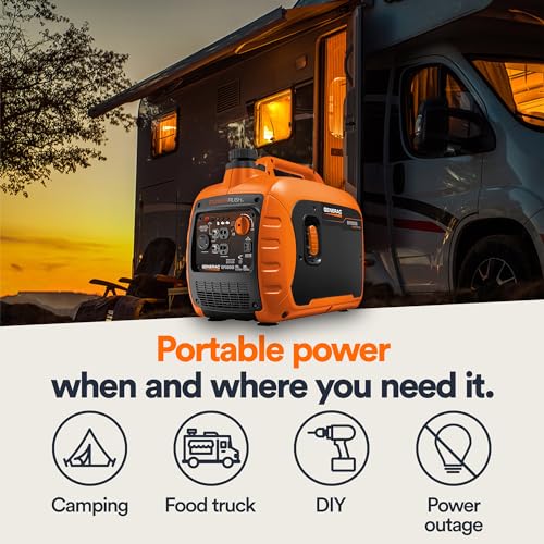 Generac G0071532 7153 Gp3300I 3,300-Watt Gas-Powered Portable Inverter Generator thumb #1