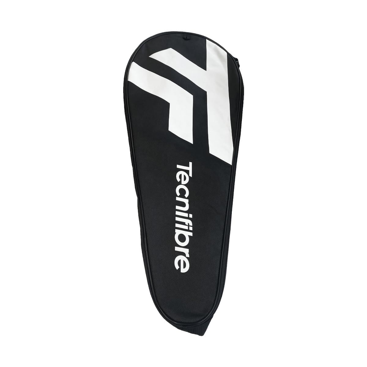 Tecnifibre Copertura Racchetta Tennis, Nero, Stampa Lettere, Morbido, Cerniera, Regolabile