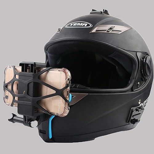 Miniatura 7 de Motorcycle Helmet Bracket Mount Adapter,Motorcycle Helmet Chin Mobile Phone Holders Stands for Phone/Samsunng/Xiaomi/for GOPRO HERO9/8/7/6/5/4/3 and