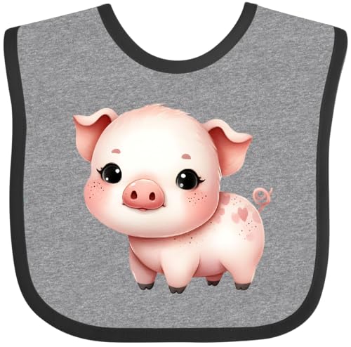 inktastic Baby Pig Baby Bib