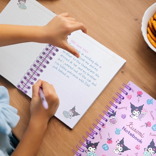 Image of PATPAT 23Pcs Kawaii School Supplies Set, Stationery Supplies Set with Notebook, Pencil Pouch, Click Pens, Assorted Cartooon Stickers, Girls School Gift Set