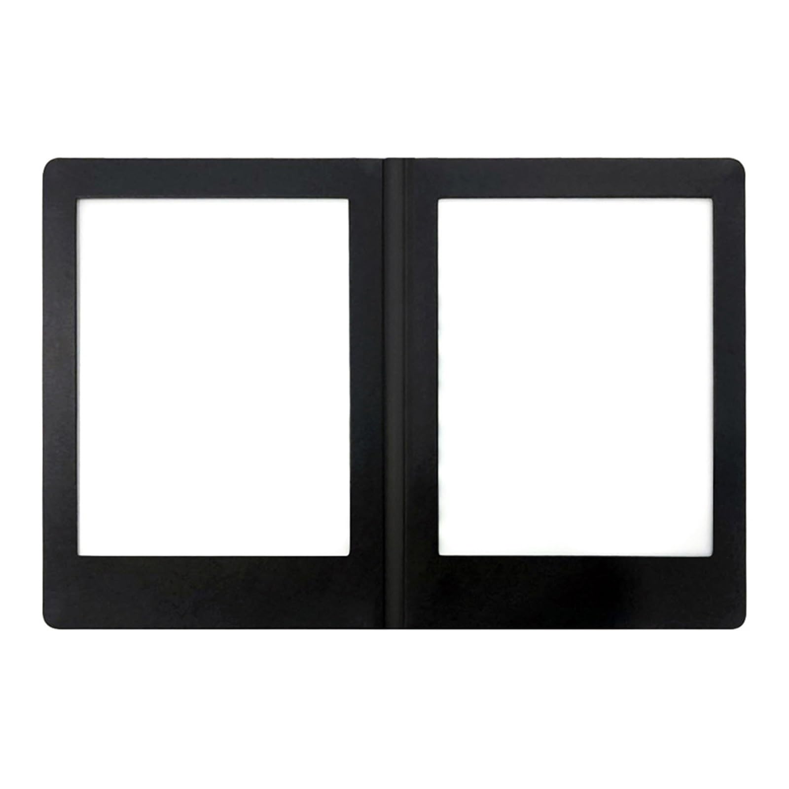 Cubiertas de menú LED, portamenús A4 con retroiluminación LED, panel simple o doble, con protectores de cuero sintético, portamenús LED comerciales for cafeterías, restaurantes(2 Sheets+2 Sides)