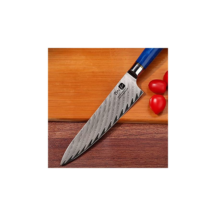 Chef-Knife-Damascus-Chef-Knife-8-inch-Damascus-VG-10-67-Layer-Steel-Japanese-Kitchen-Knives-Full-Tang-Non-stick-Blade-and-Anti-rusting-Forged-Cooking-Knife-with-Gift-Box Chef Knife, Damascus Chef Knife 8 inch, Damascus VG-10 67-Layer Steel Japanese Kitchen Knives, Full Tang Non-stick Blade and Anti-rusting Forged Cooking Knife with Gift Box
