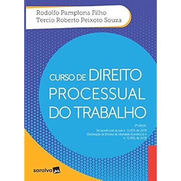 Capa do livro Curso de Direito Processual do Trabalho - 2ª Edição de 2020
