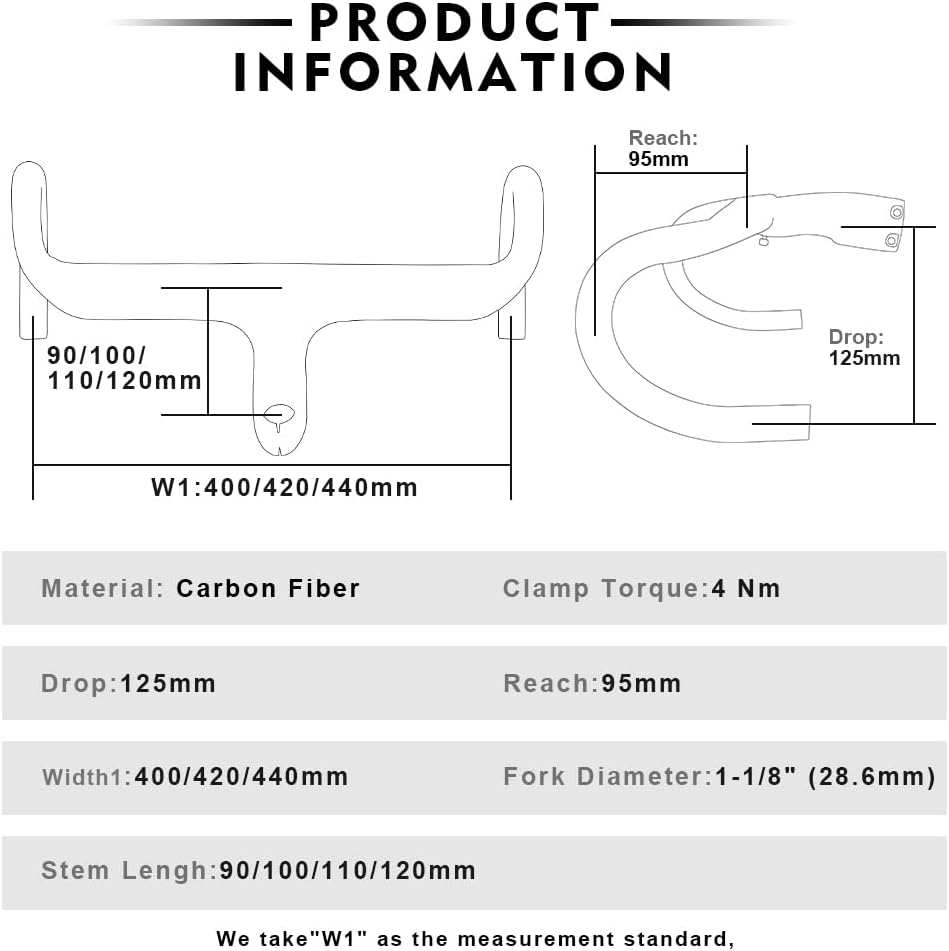 Carbon fiber integrated handlebar Alfa Pasca Carbon Road Bike Handlebars Integrated Drop Handlebar 28.6 Bicycle Accessories 90/100/110/120mm Drop Handle Bars UD Matte 400/420/440mm