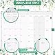 Terminplaner 2025-2026 - Kalender 2025-2026, Kalender 2025-2026 buchkalender Aug 2025 - Sept 2026, Wochenplaner, Organizer, A5 Terminplaner mit Einstecktasche, 21.4 cm × 14.6 cm