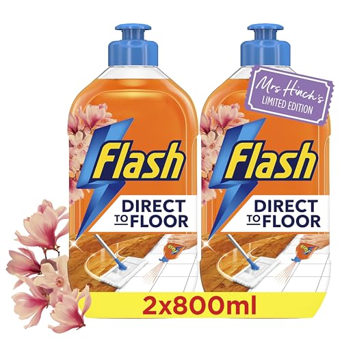 Flash Direct To Floor Mrs Hinchs Midsummer Memories Ltd Edition All Purpose Floor Cleaner 2x800ML