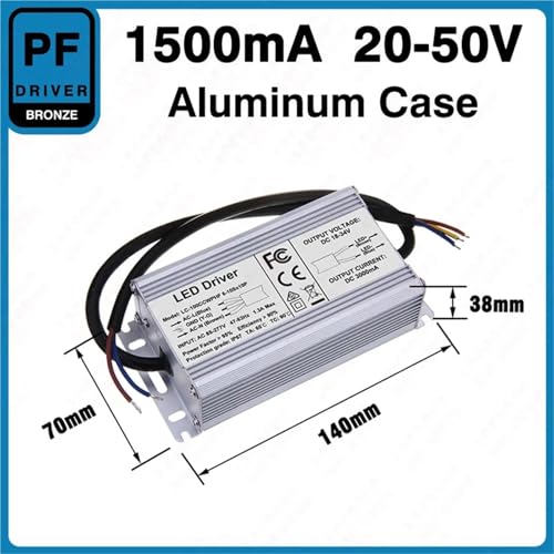 Transformateurs de lampe LED 100 W étanches haute performance PF - 2