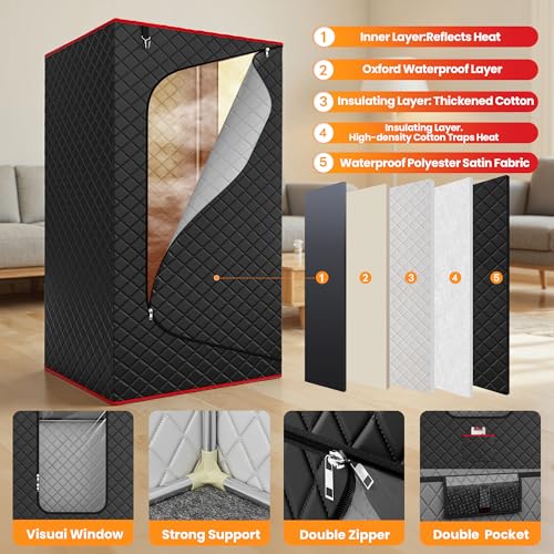 Manastin Upgraded Portable Steam Sauna