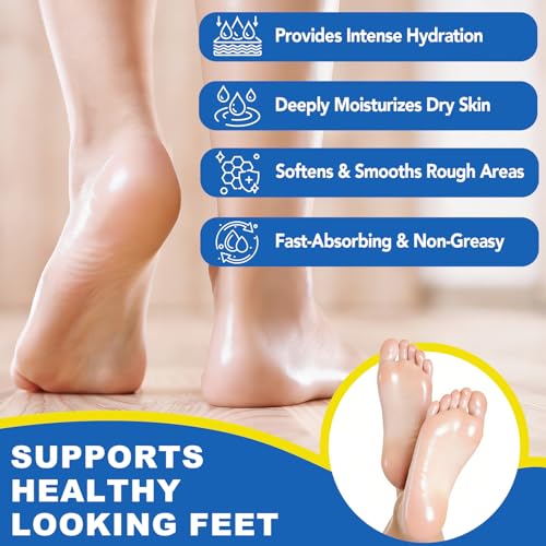 Urea Cream, Maximum Strength Urea Foot Cream, 60% Urea Cream Stick plus 2% Salicylic Acid Callus Remover for Dry Cracked Heels, Hands, Knees, Exfoliating Moisturizer, Dead Skin Remover Foot Balm 1.4OZ - Image 6