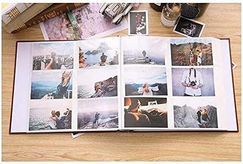 Photo Album Large Capacity Mixed 5 Inch / 7 Inch 800 Sheets Inserts Baby Growth Book, Couple Girlfriends Travel Album 32X30x5cm(Color:Happy Baby)