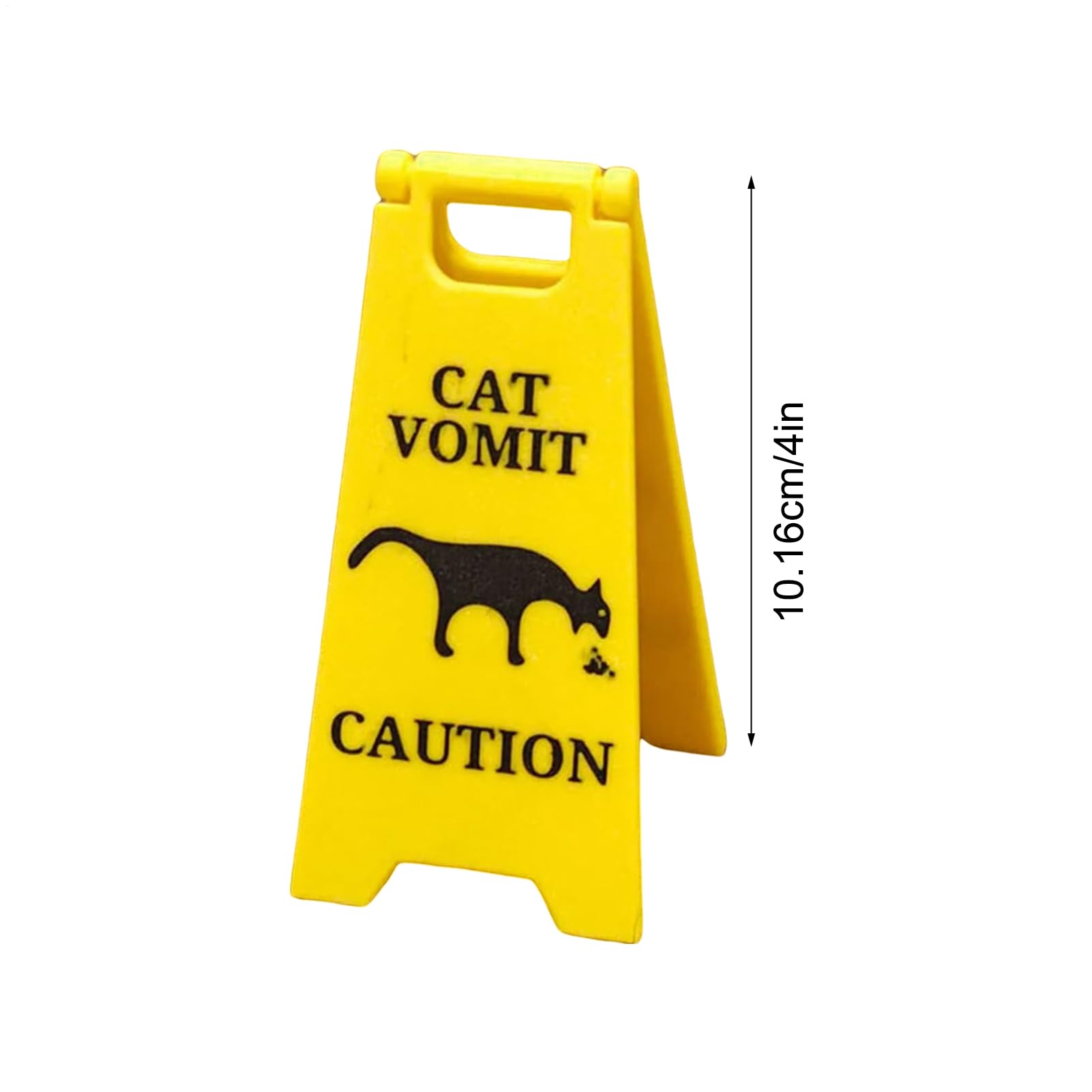 Segno Di Avvertimento Vomito Gatto Pavimento Bagnato - Indicatore Di Sicurezza Per Uso Domestico | Segno Di Cautela Per Bagno, Cucina, Camera Da Letto E Soggiorno, Avvisi Per Incidenti Per Anim