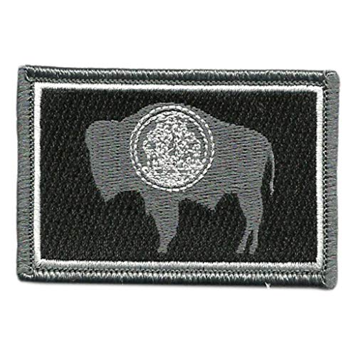 Gadsden and Culpeper Tactical State Patch - Wyoming - View Colors