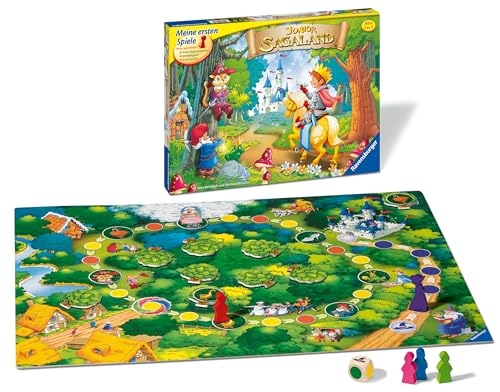 Ravensburger 21372 - Junior Sagaland - Kinderspiel, Junior Edition des Spieleklassikers für 2-4 Spieler ab 3 Jahren – Bild 3
