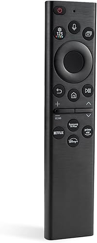 Reemplazo del mando a distancia de Samsung TV para Smart TV con control de voz - Compatible con modelos Samsung TV 2015-2024 - Comando de voz