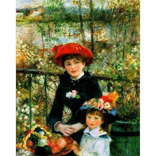 Taza de cerámica Renoir Two Sisters 11 oz miniatura 3