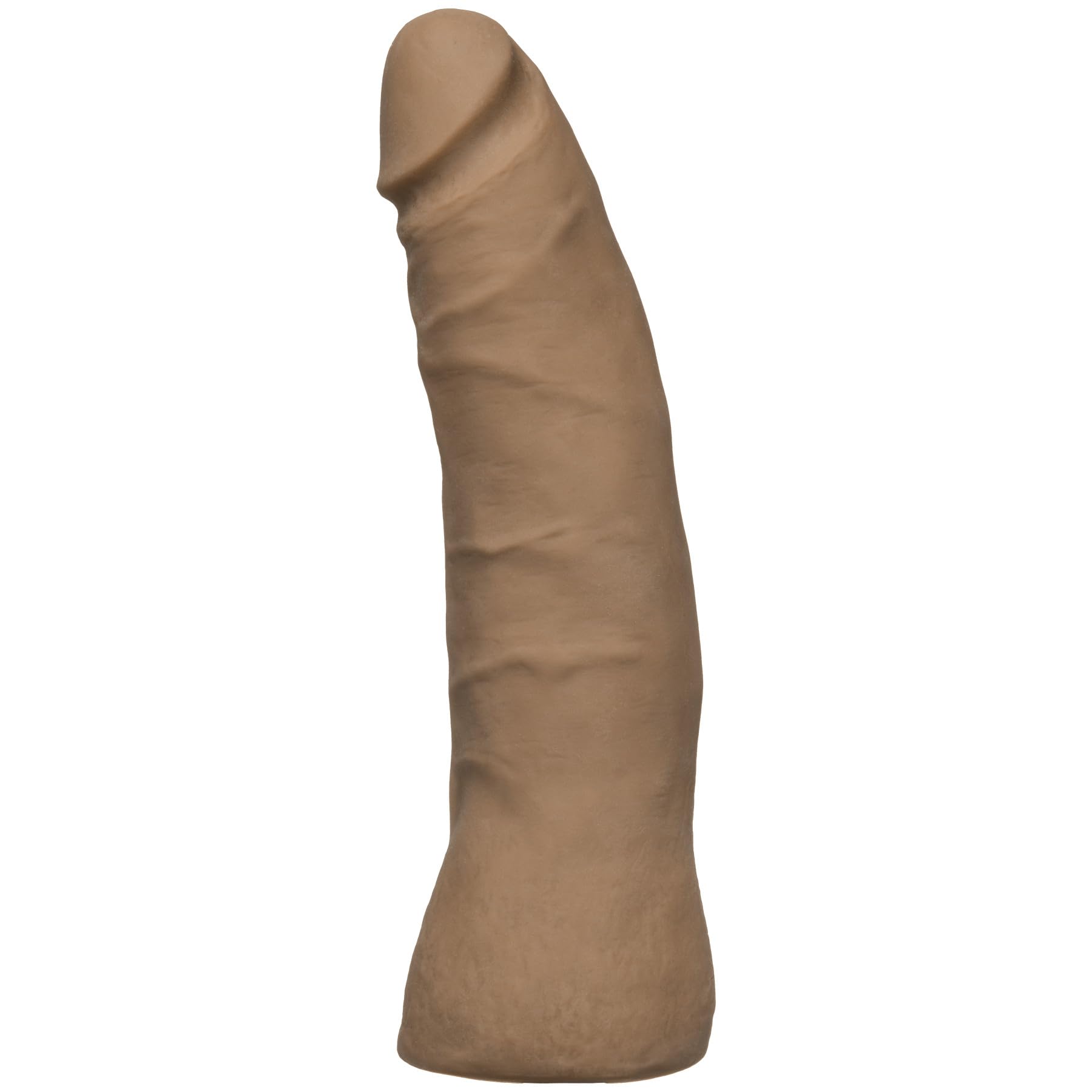 Doc Johnson Vac-U-Lock - 7 Inch Thin Dong - ULTRASKYN Dildo - Harness Compatible Dildo - for Adults Only, Caramel