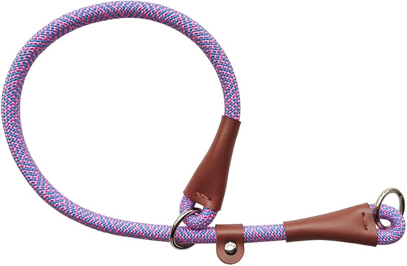 Coleira Martingale Ajustável para Cães em Corda de Nylon YUCFOREN – 50,8 cm