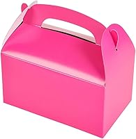 Vista 20 de The Dreidel Company Paquete de 12 Cajas de Golosinas Negras con Forma de Tejado, Caja de Dulces de Favor para Cumpleaños de Niños, Cajas de Dulces