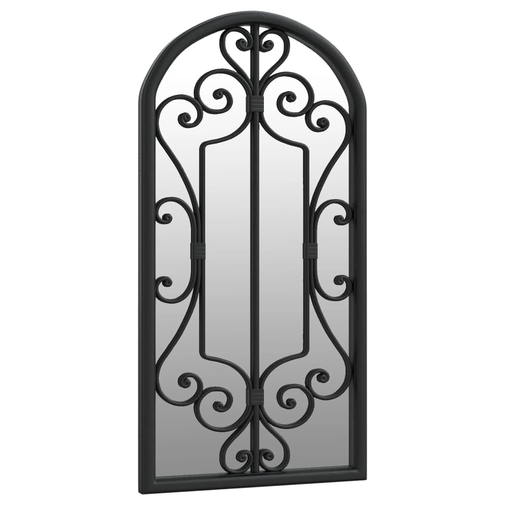Miroir de Jardin Noir 70x30 cm Fer pour Utilisation extérieure,Maison & Jardin,Décorations,Miroirs,4.46 kg-318376