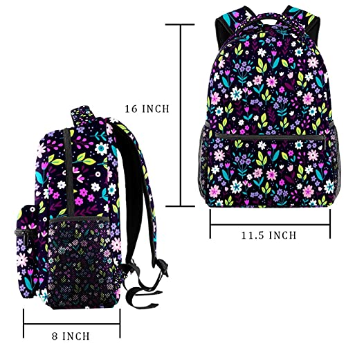 Sac à dos pour ordinateur portable grande capacité multicolore océan
