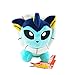 Anime Domain Peluche Poke Pupazzi Morbidi Riproduzioni Mostri Poket - Morbidi e Colorati- Tutti Diversi COLLEZIONALI (Vaporeon)