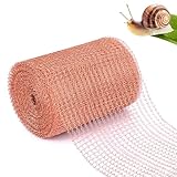 reti per lumache Adatto a tutte le condizioni atmosferiche per uso professionale: il nastro in rame largo 12,7 cm contro le lumache resiste a grandine, raggi UV e aria salina. Particolarmente efficace come repellente per lumache in primavera in caso di formazione di rugiada. Gli agricoltori apprezzano la lunghezza del rotolo di 12 m per la protezione degli oggetti su larga scala, inclusa una pratica custodia per la conservazione invernale.