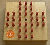 対象年齢　6歳頃～ ゲーム人数　1人 サイズ・容量　12×12×2.6cm、ピン34本（予備2本）