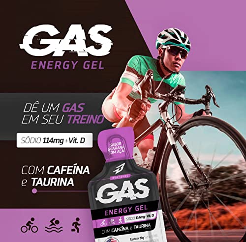 Kit 2x Gas Gel Energético 20 sachês + Cãibroff 60 Caps Bodyaction