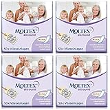 Contenido: 50 unidades Moltex - Compresas sanitarias (200 unidades, 4 paquetes de 50 unidades, 36 x 11 cm)
