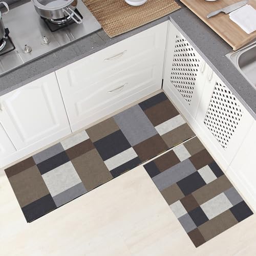 Tapis cuisine devant évier 90x330 cm lavable pour éviter les glissades