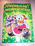 Postkarte DIN A6 Weihnachten 2015 Fröhliche Weihnachten! Donald aus Lustiges Taschenbuch LTB 475
