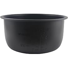 5.5 Cup 1.8L Rice Cooker Replacement Inner Pot,Compatible For Panasonic SR-DF101-304 Stainless Steel Bowl | No Coating