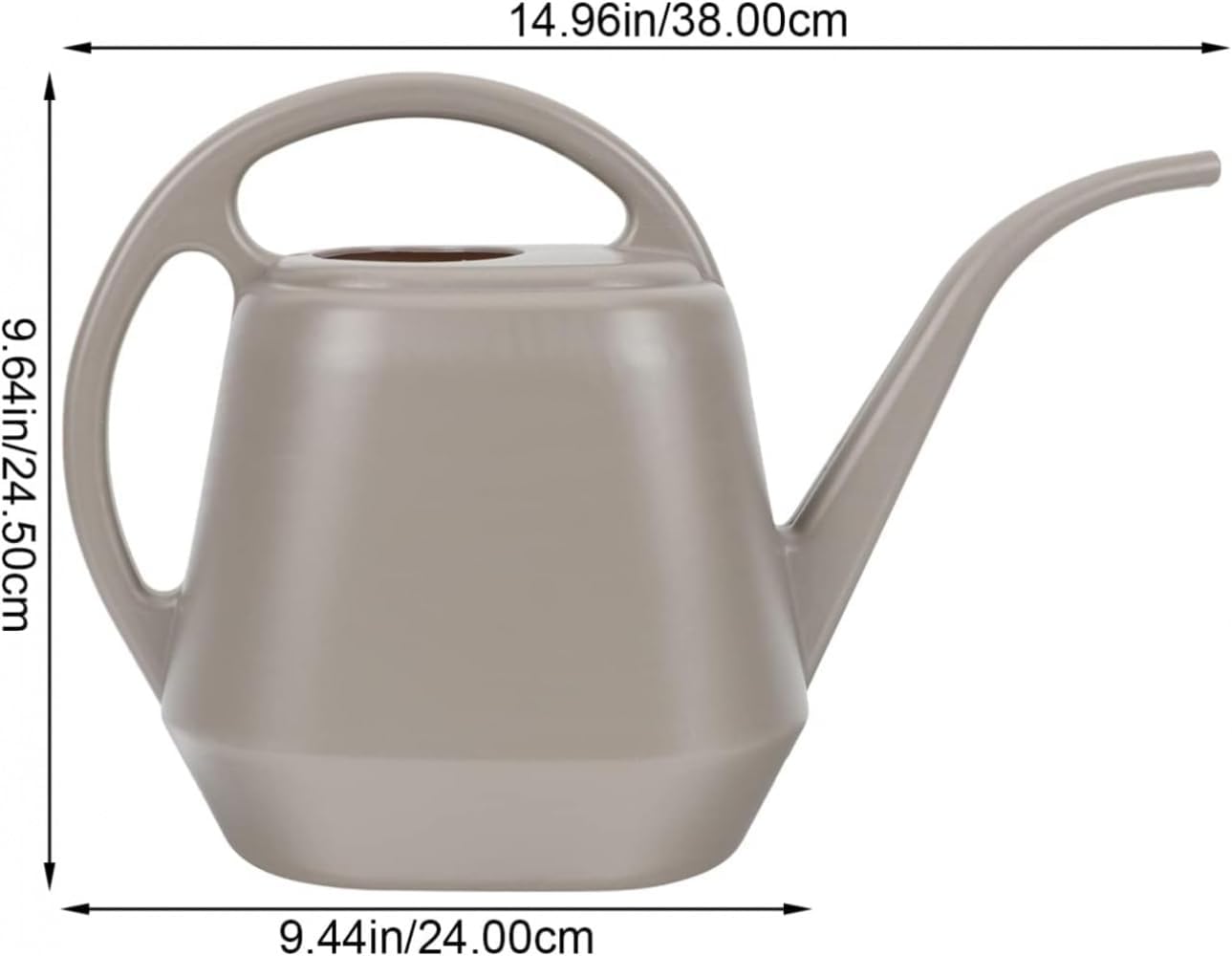 水やり缶 屋内屋外植物用じょうろ ロングスパウト設計 観葉植物・花・多肉植物対応