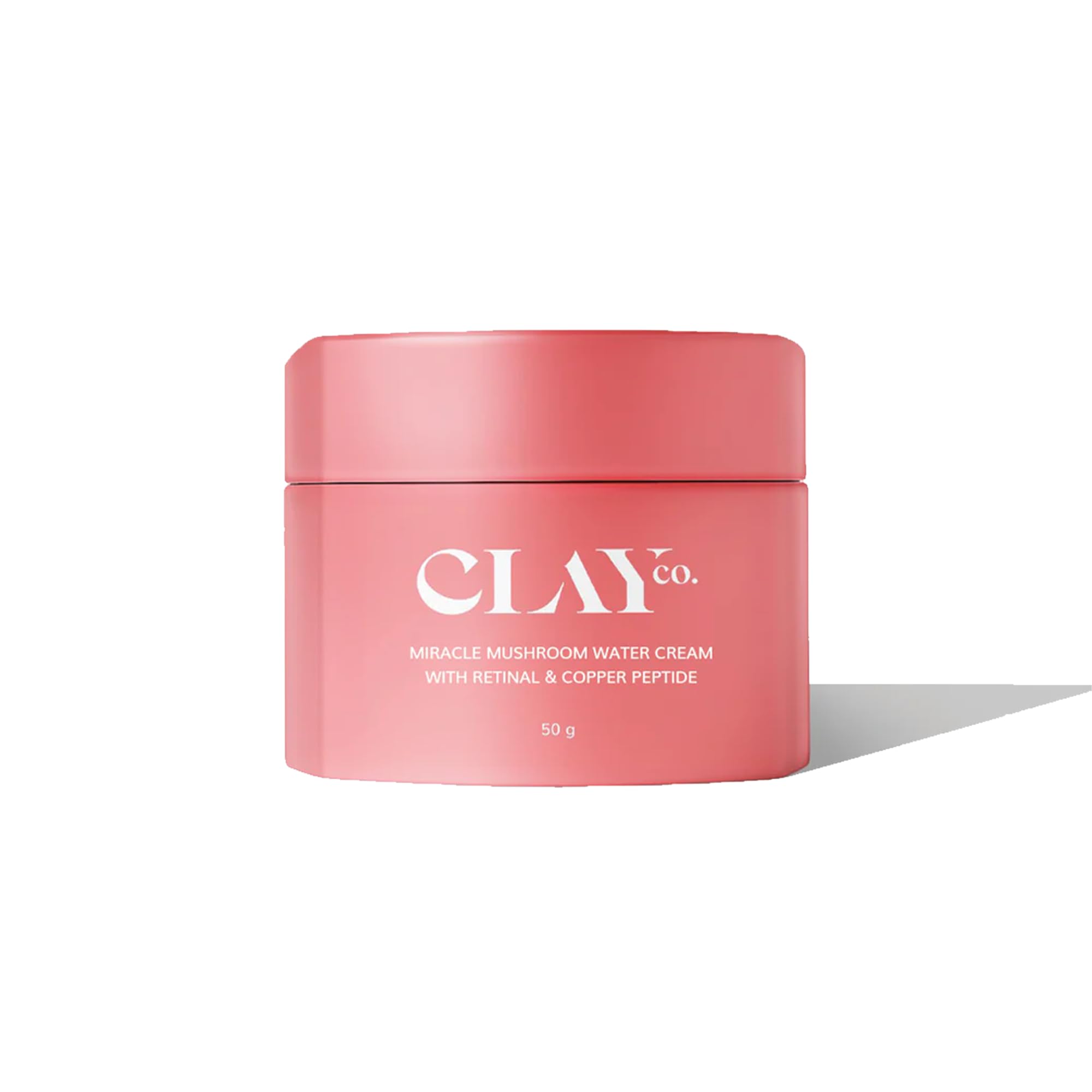 ClayCo Miracle Mushroom Water Cream with Retinal & Copper Peptide | Hydrating, Firming & Barrier-Boosting | Anti-Ageing Moisturiser | 50 g