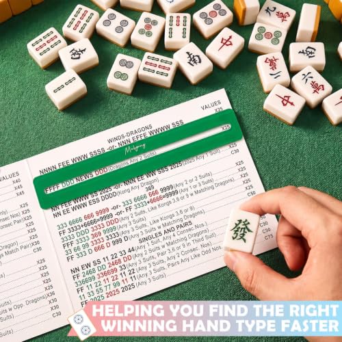 Set de 4 Localizadores de Línea para Mahjong Acrílico Multicolor miniatura 6