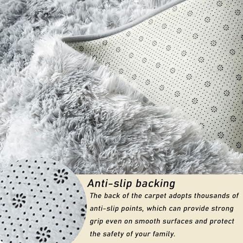 Tapis Salon Shaggy Lavable Idéal pour un Entretien Sans Effort - 8