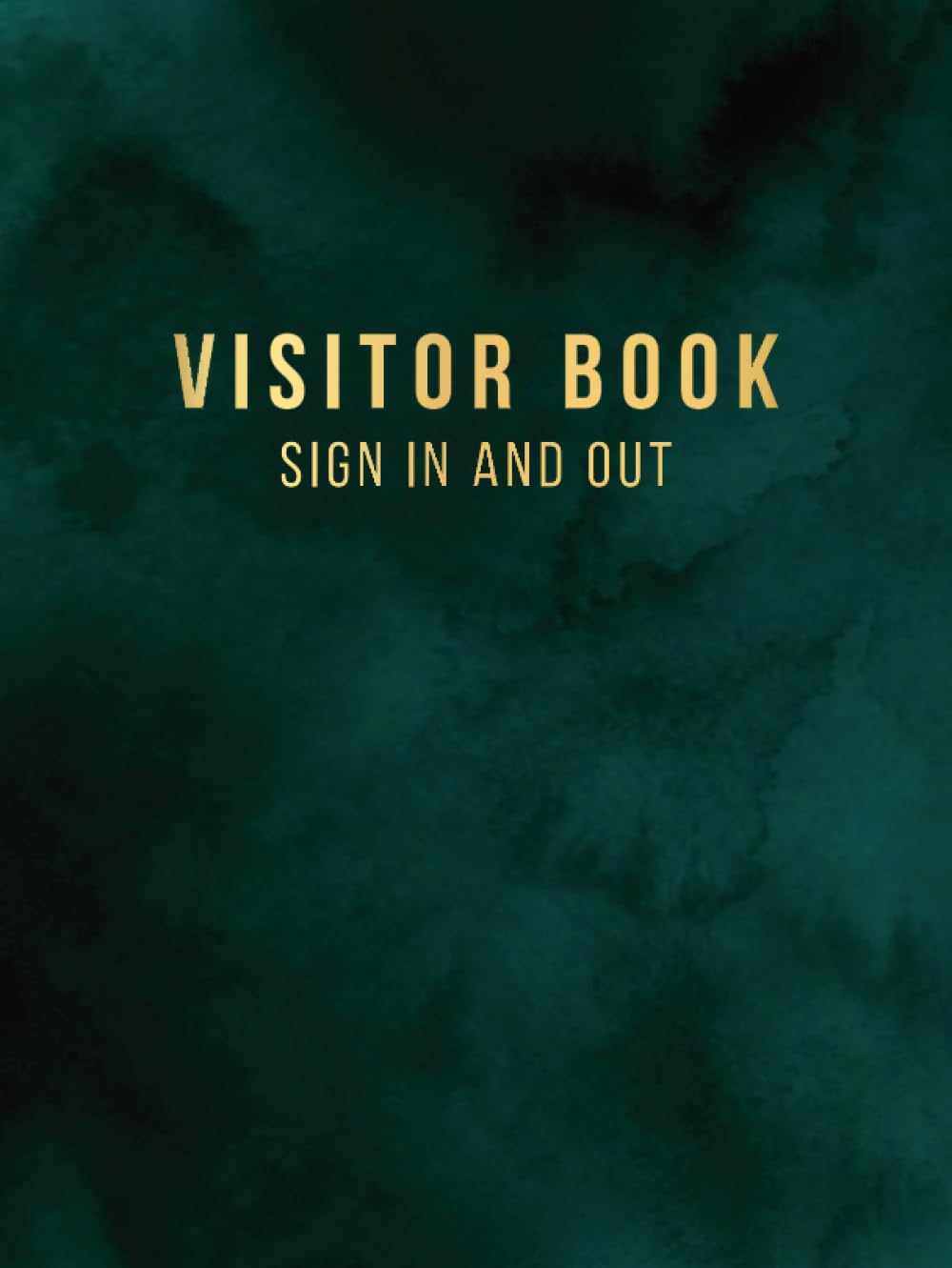 Visitor Book Sign In and Out Visitor Register Log Book for