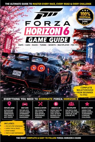 FORZA HORIZON 6 GAME GUIDE: Complete Beginner to Pro Strategy Book with Japan Map Exploration, Best Cars, Credits Farming, Tuning, Drift Builds, Multiplayer, Unlocks, Secrets & Progression Tips image 2