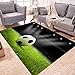 Produktbild VEEGAP Fussball Teppich Jungenzimmerteppich Großflächiger Teppich Flanellteppich Für Spielzimmer 100X160Cm(T555)