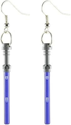 LEGO Lightsaber Earrings Star Wars Purple Jewelry