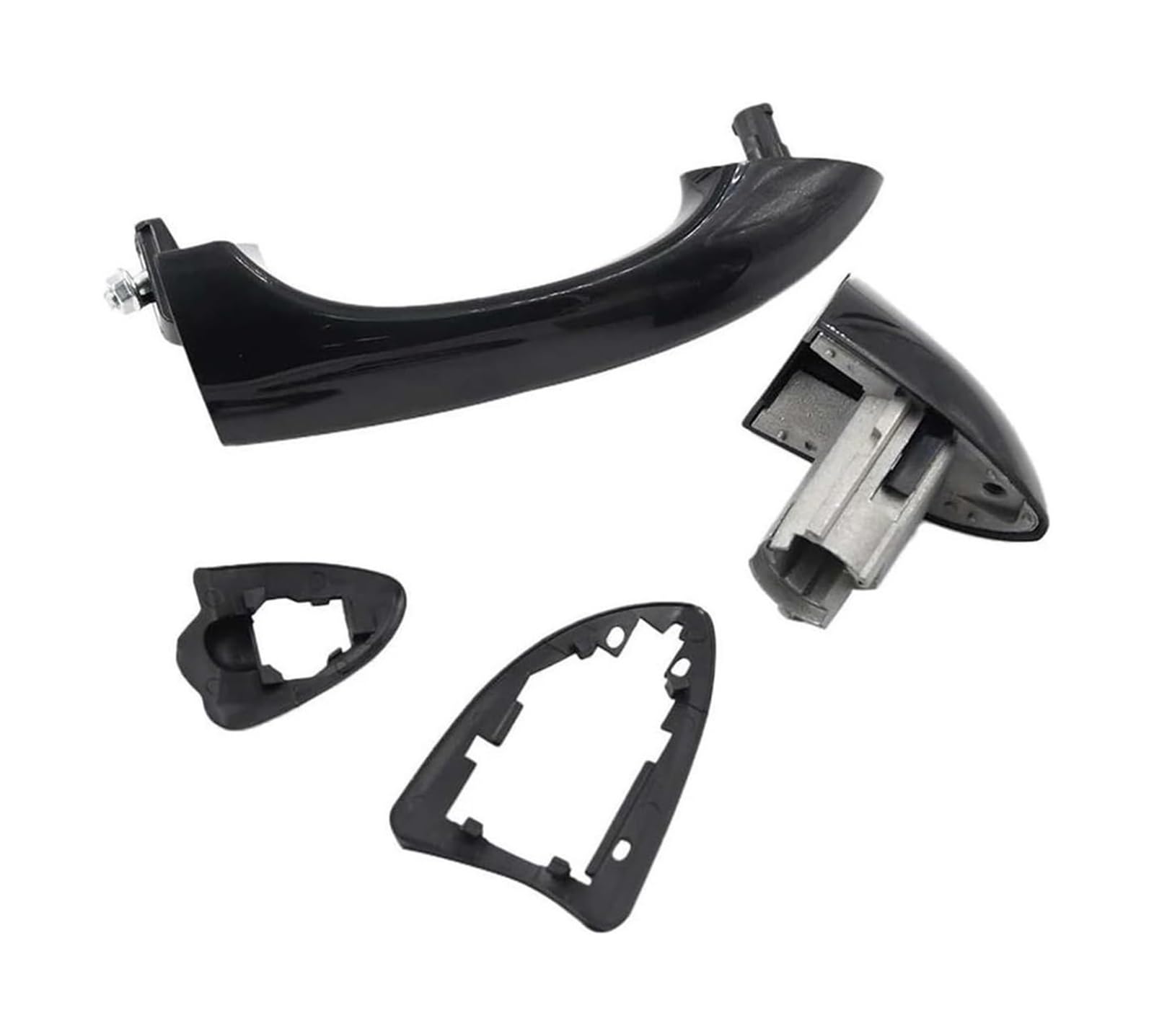 Qwqthgs Lhd Rear Right Car Exterior Door Handle Cap Car Front Left Right Rear Outside Door Handle