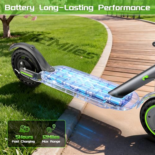 Image of MAXSHOT Electric Scooter for Adults, 8.5 /10 /14 inch Tires, 19 /22Mph, 350W /500W Motor, 21-28 Miles Range, Folding E-Scooter with Dual Suspension,APP Control