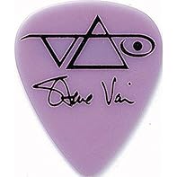 Steve vai signature pick Handy blister pack Hard wearing celluloid Well proportioned Steve will use nothing else