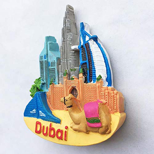Imán de nevera decorativo Burj Khalifa 3D Dubai miniatura 2